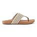The Sak Everly Slide Sandal - Women's Flat Fashion Slides with Soft Cushion Sole - Beach Slip On Sandals For Everyday