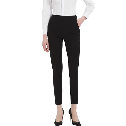 MGWDT Pants for Women's Dress Stretchy Blazer Business Pull On Work Pants2