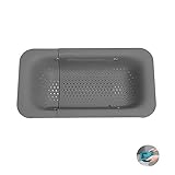 ✅Material & Größe: Das Abflusssieb besteht aus PP-Material, ist stark und langlebig und einfach zu bedienen. Die Größe beträgt 36 x 20 x 5 cm (14,1 x 7,9 x 1,9 Zoll).