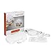 kwmobile Lámpara puzzle DIY 30 piezas - Lámpara de techo blanca con...