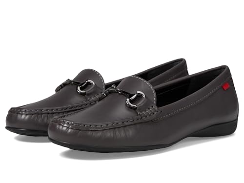 Image of Women's Genuine Leather Slip on Buckle Loafer