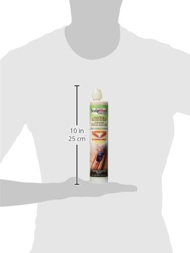 Image of System Three SculpWood Paste Wood Epoxy Filler, UTAH Cartridge, 8.4oz