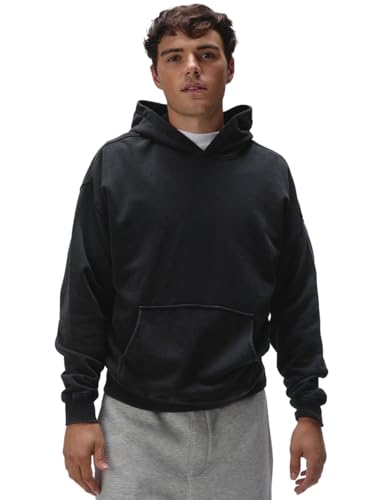Rsq Mens Washed Oversized Hoodie