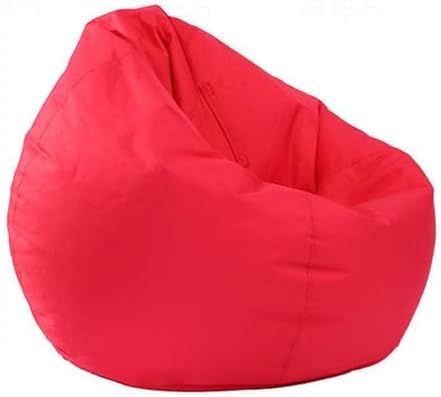 Koolouispoper Lazy BeanBag - Sillas individuales para sofá sin relleno, color sólido, impermeable, Oxford, puf, puff puff para sofá tatami (XL, 39.4