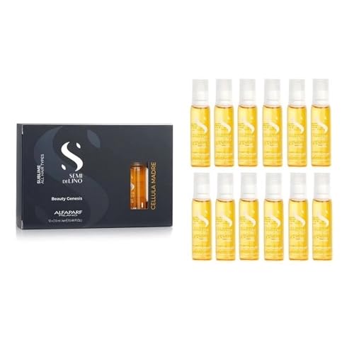 Alfaparf-Milano-Semi-di-Lino-Sublime-Cellula-Madre-Beauty-Genesis-Vials-Argan-Ampoules-for-Radiant-and-Healthy-Hair-Protects-Color-Adds-Shine-12-Vials-044-fl-oz-each
