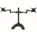 Produktbild TradeMount Monitor Tischhalterung mit Standfuß für Zwei Monitore ausziehbar 15° neigbar 360° drehbar für Philips 27" 278E9QJAB/00