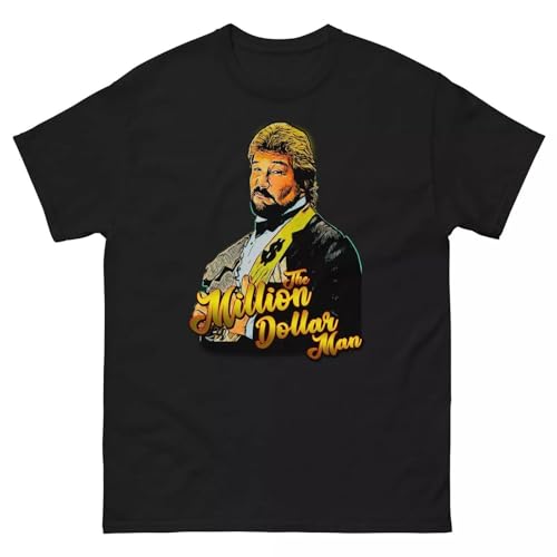 UHBGd68uu Million Dollar Man ted DiBiase 90s Tshirt Black XXL