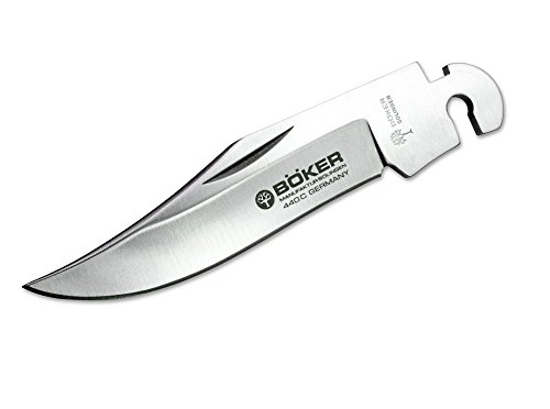 Böker Unisex – Erwachsene Optima Messer, Silber, 9 cm