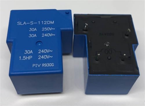Relais SLA-S-112DMJ-GW étanche 4 broches T90A4 12V commutation 30A