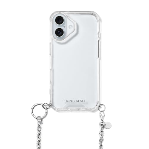 Amazon.co.jp: PHONECKLACE iPhone 16 チェーンショルダー