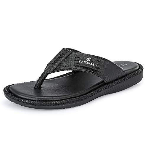 Image of Centrino Men's Flip-Flop Slippers | Luxurious Comfort for Every Step | Slip-On Ease, Stylish Design | Perfect for Beach Days, Poolside Lounging, and Casual Wear (8201)