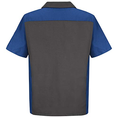 Image of Red Kap Short Sleeve Two-Tone Crew Shirt