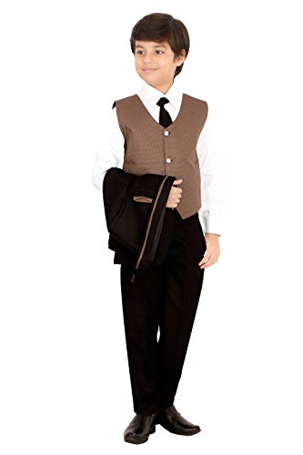 Image of Z&G Trends Boy's Regular Fit 4-piece Suit