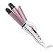 VAV 2 in 1 straightening and curling Flat Iron Dual Voltage Auto Shut Off PTC fast heating Ceramic barrel