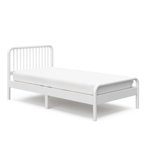 Storkcraft Next Porto Twin Bed (White)