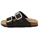 Supersoft - Classic - Pantoletten (38 EU Schwarz)