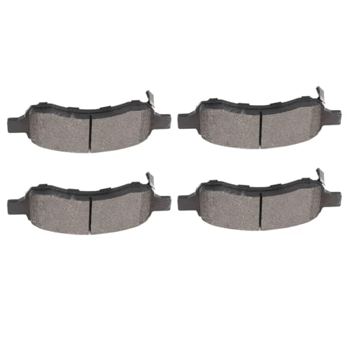 Front Semi-Metallic Brake Pad Set ACZCR Brake Pads w/Hardware:D1169-8282