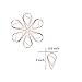 300 Pieces Rose Gold Cute Stainless Steel Drop-Shaped Paper Clips for School Office Supplies Baby Shower Wedding Invitations Crafts Scrapbooking Bookmarks Kids Women Planners by VENCINK