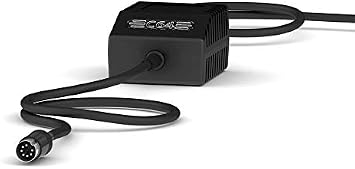AirDrive C64 PSU Classic Black EU - Replacement Commodore 64 Power Supply, EU Plug