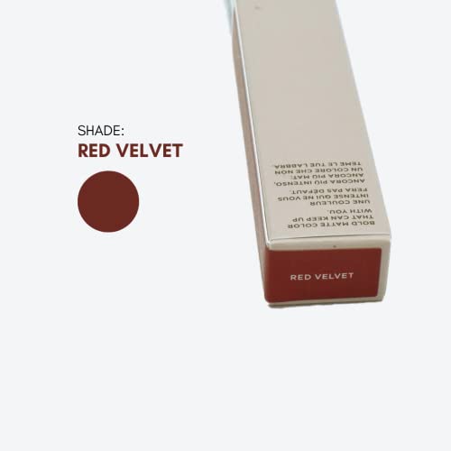 Bite Beauty Power Move Cream Matte Lip Crayon Red Velvet, 0.05 Ounce #TOP2