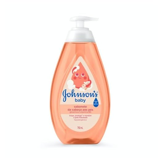 Johnson's Baby Sabonete Líquido Glicerina Da Cabeça Aos Pés, 750m