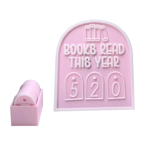 Books Read This Year Sign | �����f�B�X�v���C�f�X�N�A�N�Z�T���[ - �Ǐ��ڕW �{ Read This Year Counter�A�Q�� �I�t�B�X �}���� ���� ���t �ǎ� �w�� �{�̒�