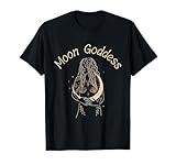 moon goddess, tarot card her zodaic triple moon witch girl maglietta