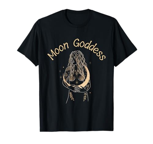 Moon Goddess, Tarot Card her Zodaic Triple Moon Witch Girl T-Shirt