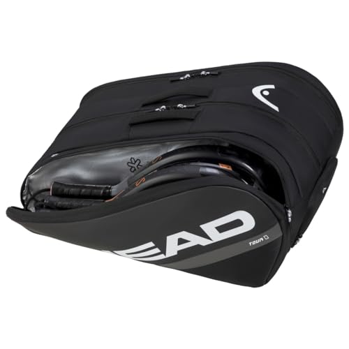 HEAD Tour Padel Bag L, Schwarz/Weiẞ
