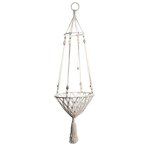 QOTSTEOS Hamac de Fenêtre pour Chat, Balançoire de Chat Tissée à La Main, Lit de Siège de Chat avec Anneau de Suspension, Décoration Maison, pour Famille Chambre à Coucher Salon(Blanc)