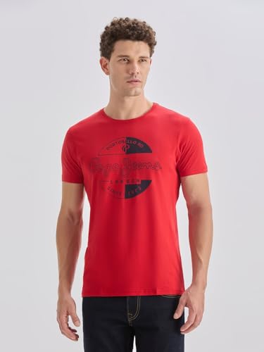 Image of Pepe Jeans Men T-Shirt|Cotton|Slim Fit