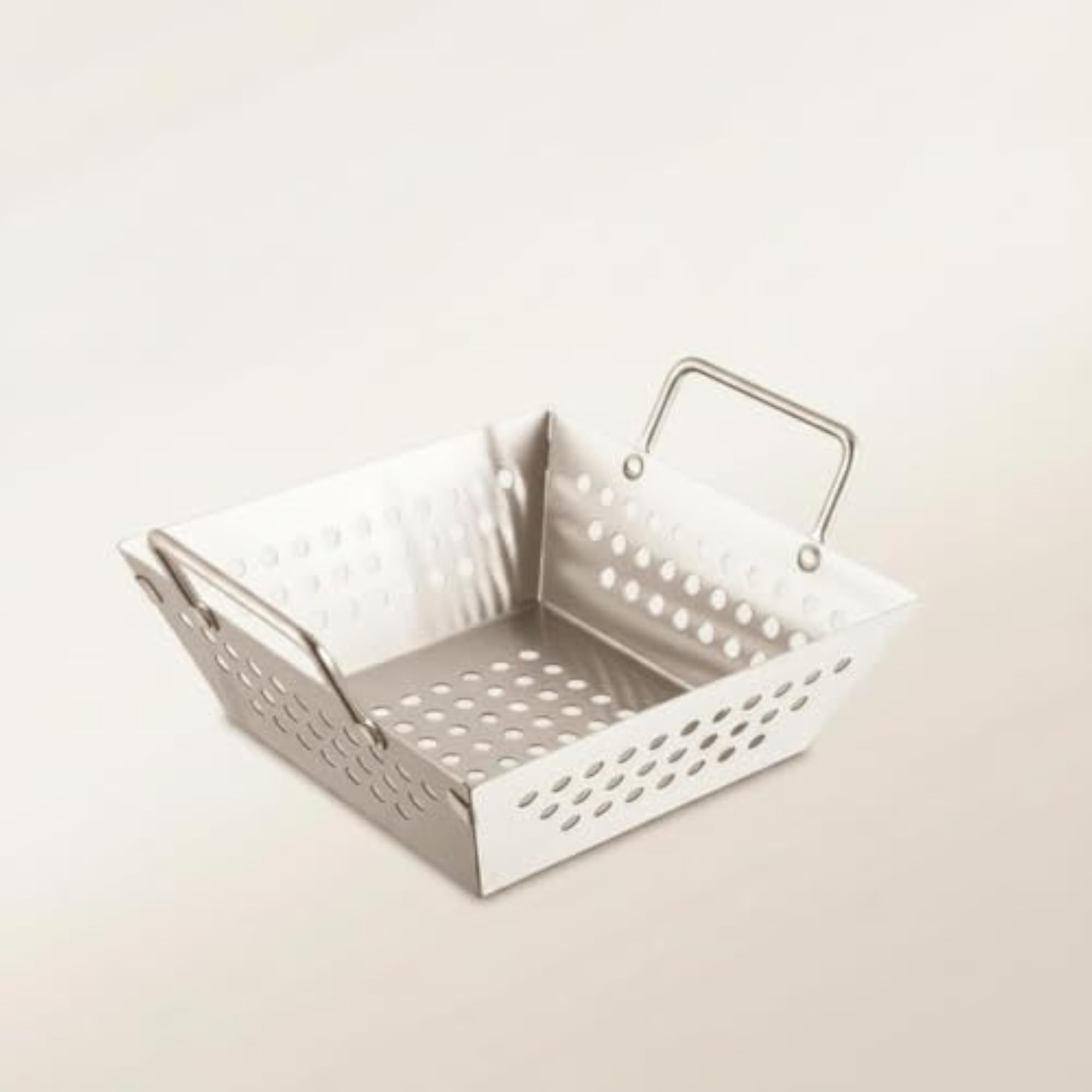 Stainless Steel Food Presentation Basket Serving Tray