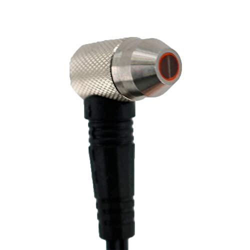 Ultrasonic Thickness Gauge Micro Probe Sensor con rango 0.7-12.0 mm y frecuencia 10 MHz Diámetro de contacto 7 mm para UM-2 UM-2D UM-4 UM-4D UM-4DL UM-5 UM-5D UM-5DL medidor ultrasónico miniatura 3