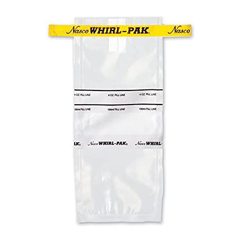 Nasco | B01297WA | Whirl-Pak Sterile Sample Bags with Write-On Surface | 24 oz (710mL) (Box of 500)
