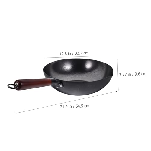 Wok tradicional antiadherente estilo chino miniatura 4