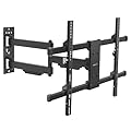 Mount-It! UL Certified Heavy Duty Full Motion TV Wall Mount for Most 37-80 Inch Flat Screen TVs, Wall Mount Bracket Max VESA 600x400, Holds up to 110lb, Full Motion TV Mount 55 inch, 65 inch, 80 inch