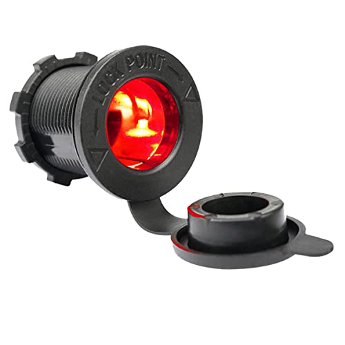 MAXWIN(}bNXEB) ߍݎ Cgt VK[\Pbg  12V 24V ԍڏ[d ߍ LED ^ oCN {[g ėp D LsOJ[ ԐF KP-SI01-R