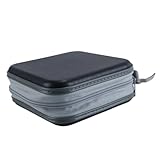 Fabriqué en plastique et en film non tissé, ce boîtier CD est doté d'une structure en plastique rigide, de fermetures éclair fines et d'une finition soignée. Imperméable et résistant à l'usure, il peut contenir jusqu'à 48 disques en toute sécurité.