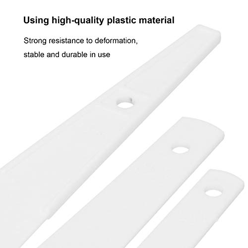 Raspador de aplicação de cola, placa de goma de couro, ferramentas de pasta de cola de plástico Pres