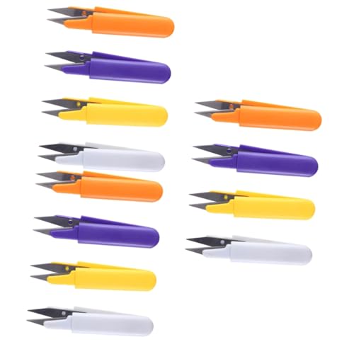 Ciseaux acier pour couture DIYEAH - Lot de 12 pièces pour coupe de fil