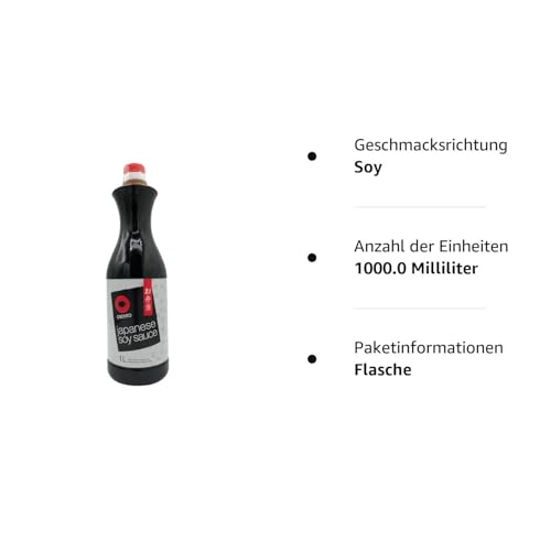 Foto von Obento Japanese Style Soja Sauce, 1000 ml