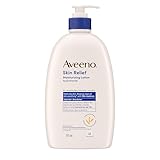 Aveeno Skin Relief Moisturizing Lotion, Shea Butter, Oat, Dimethicone, Dry Skin Body Moisturizer, Fragrance Free, 975mL