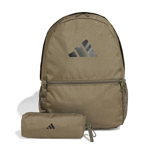 adidas Mochila unissex com estojo de lápis