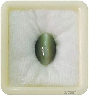ASHWIN GEMS 14.25 Ratti / 13.52 Carat Cats Eye Stone Original Certified Natutal Lehsunia Ketu Gemstone (A132) Price In India