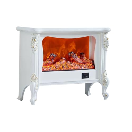SchAan Electric Fireplace Stove freestanding Electric Fireplace Small European Style Floor or Table Heating Electric Fireplace