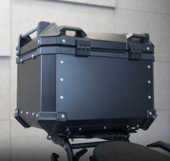 Zana TOP Box Aluminium Black 55ltr for BMW 850 GSA Motorcycle Top