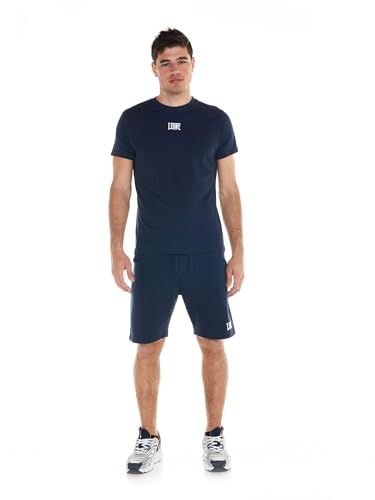 Conjunto de camiseta y pantalones cortos para hombre de algodón suave con bolsillos funcionales