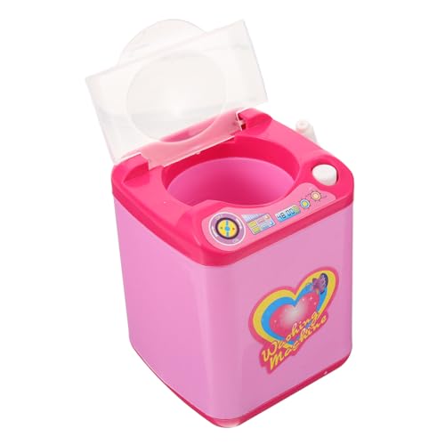 KAILIKETIY 電動ミニ化粧ブラシクリーナー 自動洗浄機 メイクアップ用パフお