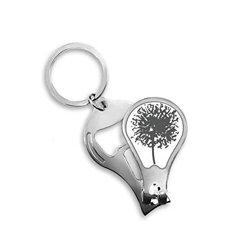 Coupe-ongles de pieds pissenlit silhouette de plante DIYthinker pour pédicure