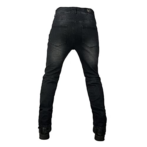 Calça Jeans Feminina/masculina Para Corrida De Bicicleta Suja Calças De Moto Armadura Destacável Ade